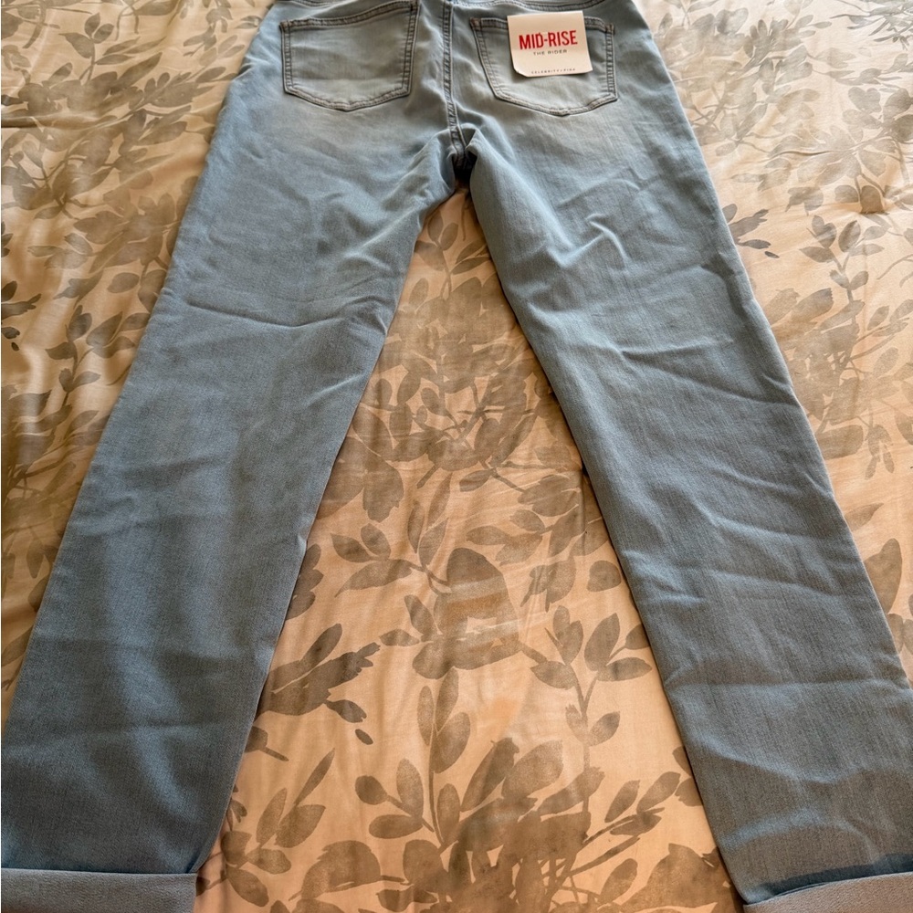 Celebrity Pink Light Blue High-Rise Jeans